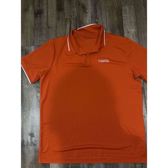 Nwt Men's Nike Dri-fit Polo -- Clemson Tigers -- Large - Picture 1 of 3